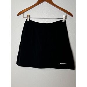 Marmot Black Built In Shorts Skort Running Tennis Woman's Size XS